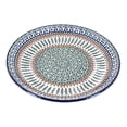 thumbnail image 1 of Blue Rose Polish Pottery Tuscany Dinner Plate, 1 of 2