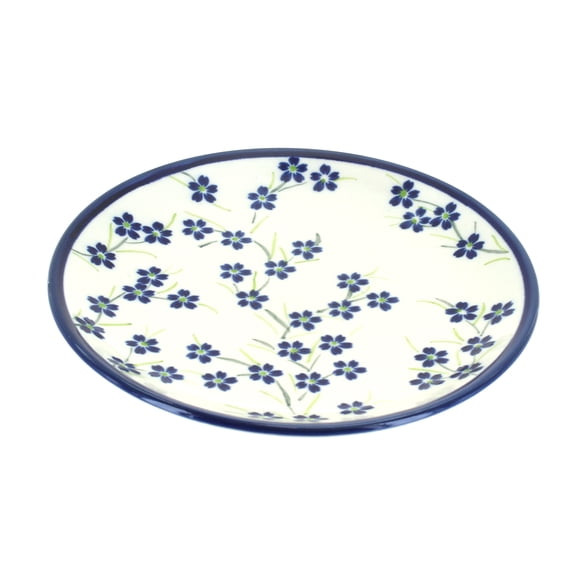 Zaklady Blue Rose Polish Pottery Dessert Plate Willow