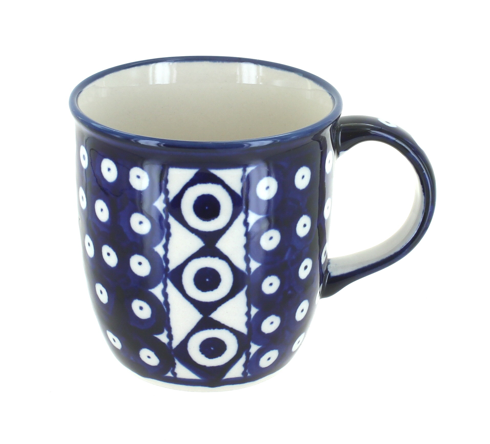 Blue Rose Polish Pottery Xena Pain Coffee Mug - Walmart Business