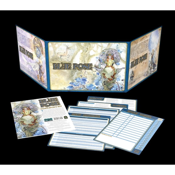 Blue Rose RPG Narrator's Kit, (Hardcover)