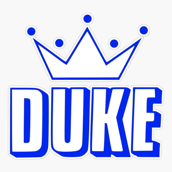 Blue Royal Quote Sticker