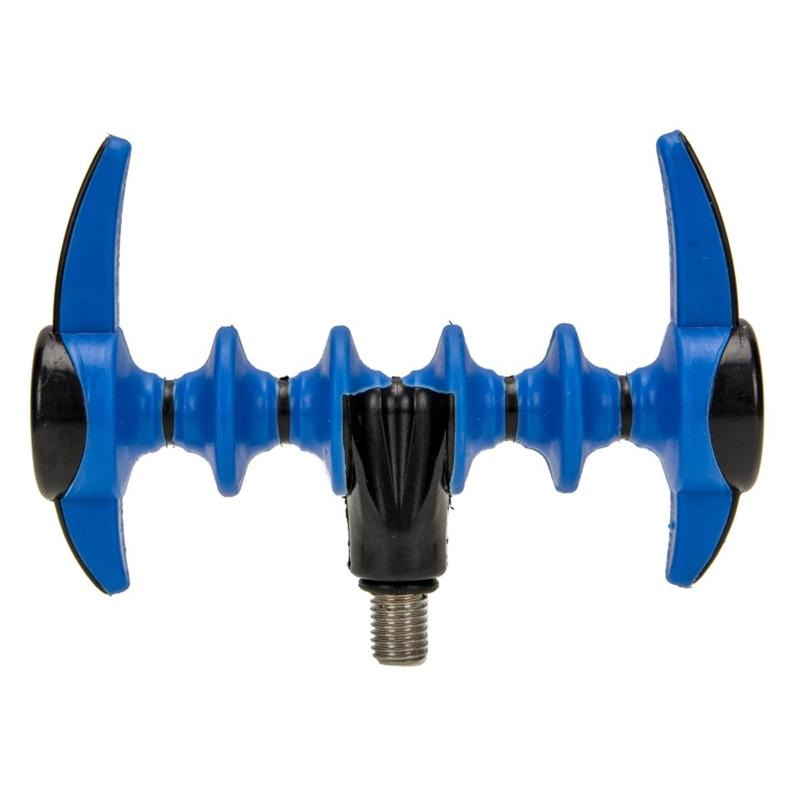 Blue Rubber Coated Stand Head for Carp Fishing Feeder Rod Holder Sea ...