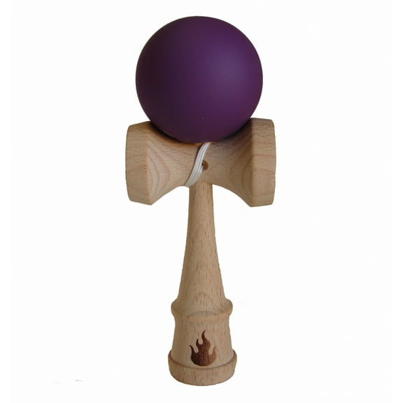 Blue Rubberized Kendama