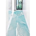 thumbnail image 1 of Blue Rugs, Luxury Rugs, Modern Rug, Colorful Rugs, Wedding Rug, Turquoise Marble Rugs, Front Door Rugs, Cute Rug, Shimmery Rugs, Accent Rug, 2.6'x9.2' - 80x280 cm, 1 of 8