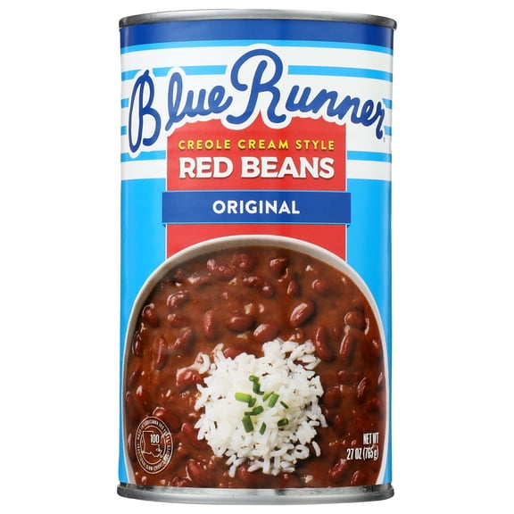 Blue Runner - Cream Style red bean - 27 OZ, Case of 12