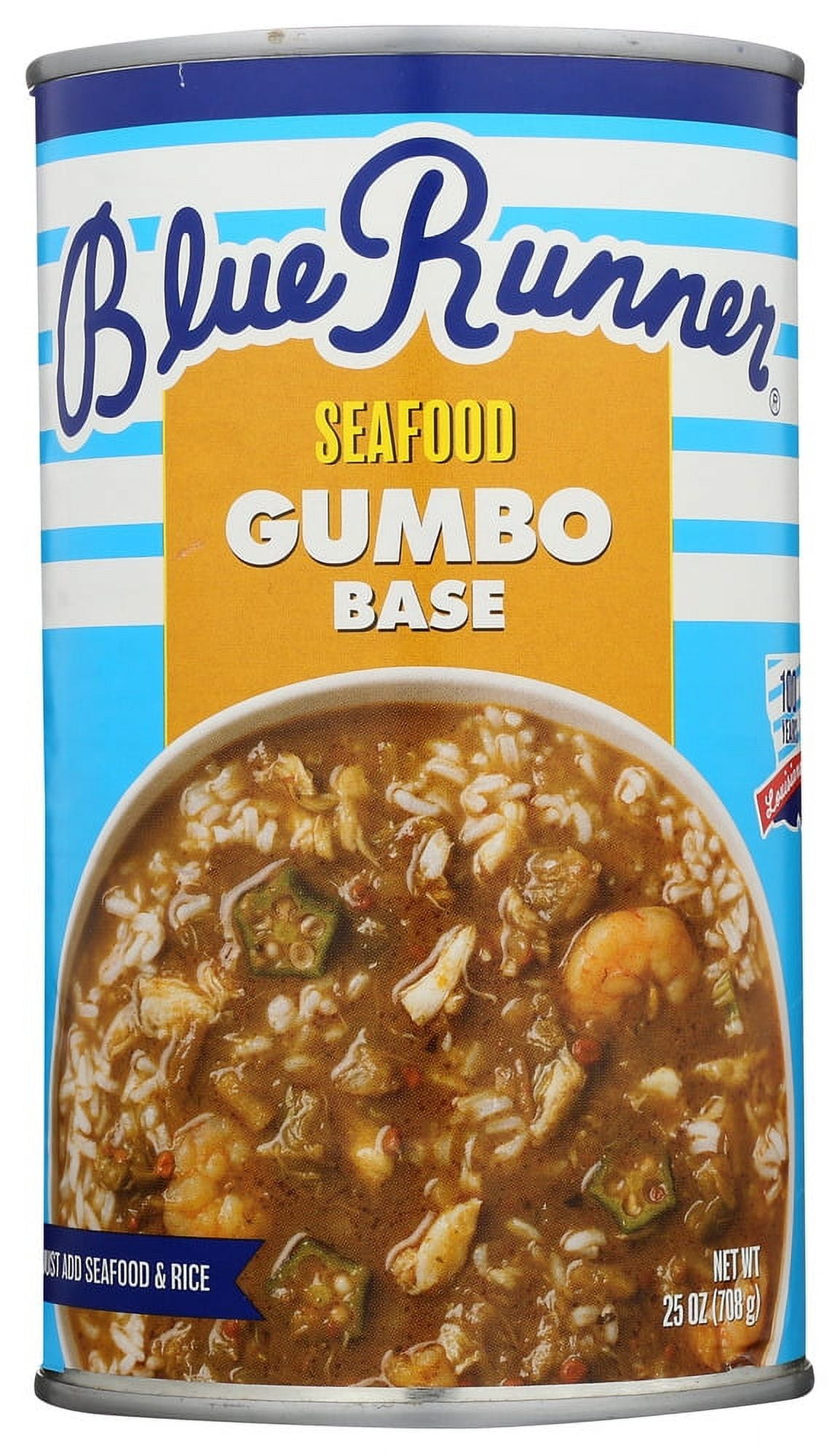 Blue Runner Creole Gumbo Base, 25 OZ (Pack of 6)