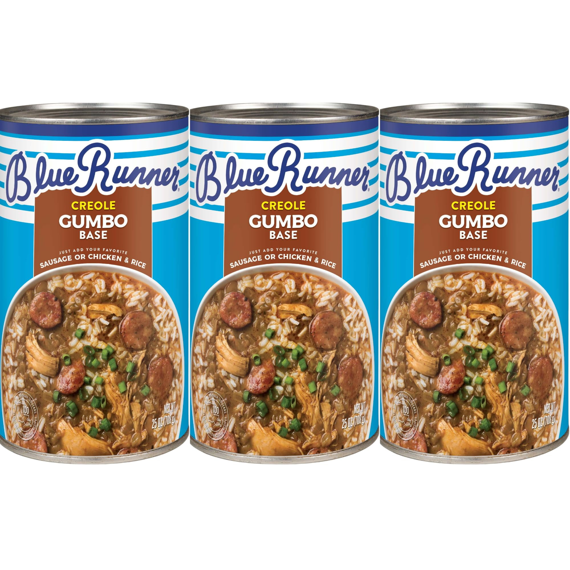 Blue Runner Gumbo Creole AIF4 Base (Pack of 3) - Walmart.com