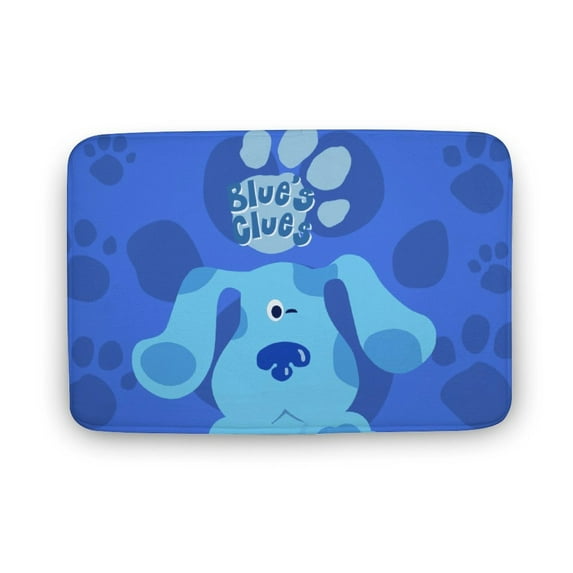 Blue'S Clues Bathroom Rugs, Extra Soft And Absorbent Bath Mat, Non-Slip, Machine Washable Doormat, Quick Dry Bath Carpet for Bathroom Floor, Tub, Shower