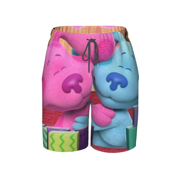 Blue'S Clues Boy's Swim Trunks Quick Dry Board Shorts Kids Beach Swim Shorts Bathing Suits Swimsuit
