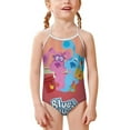 thumbnail image 1 of Blue'S Clues Girls One Piece Swimsuits Kids Sport Summer Swimwear Beach Bathing Suit, 1 of 6