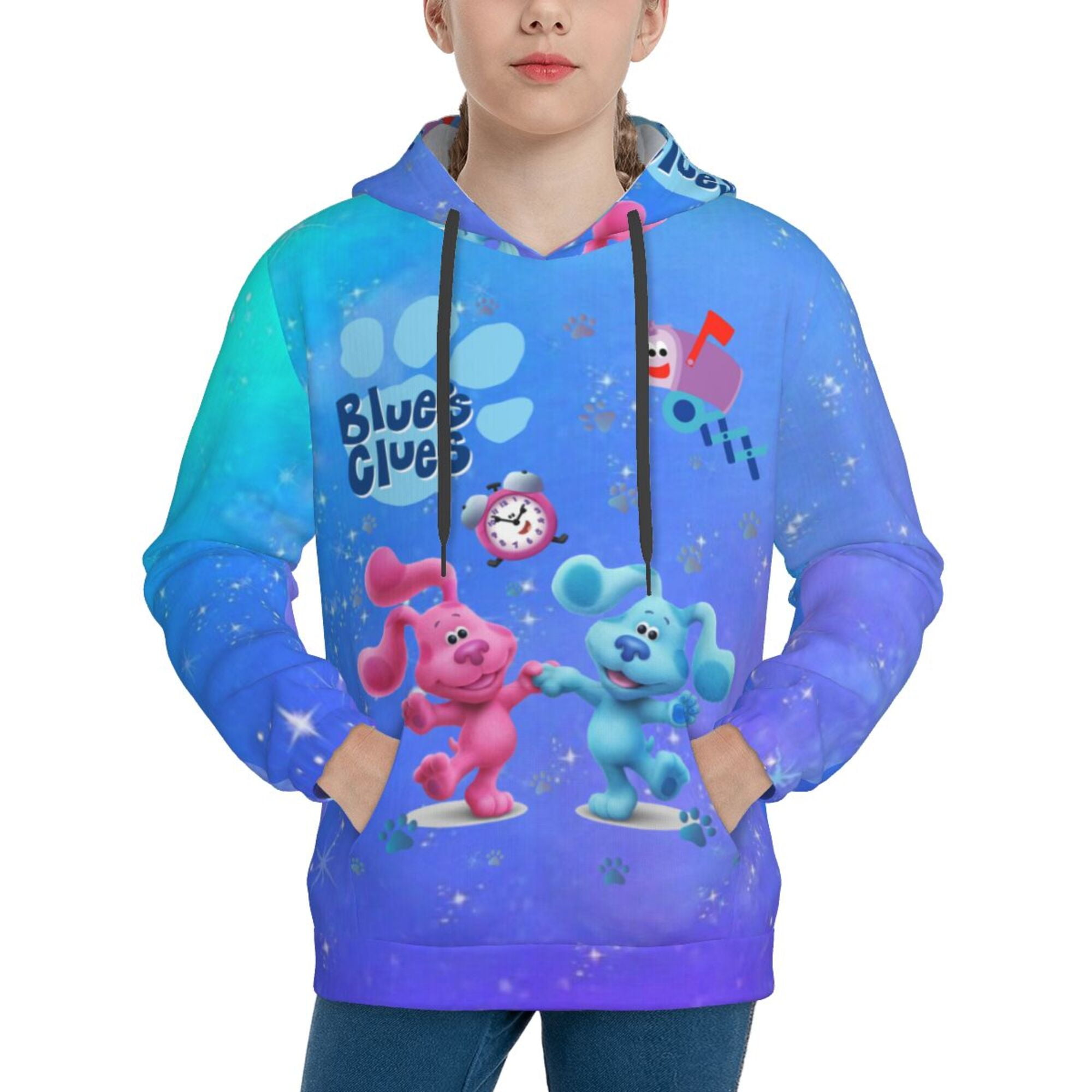 Blues Clues In A Circle Pullover Hoodie