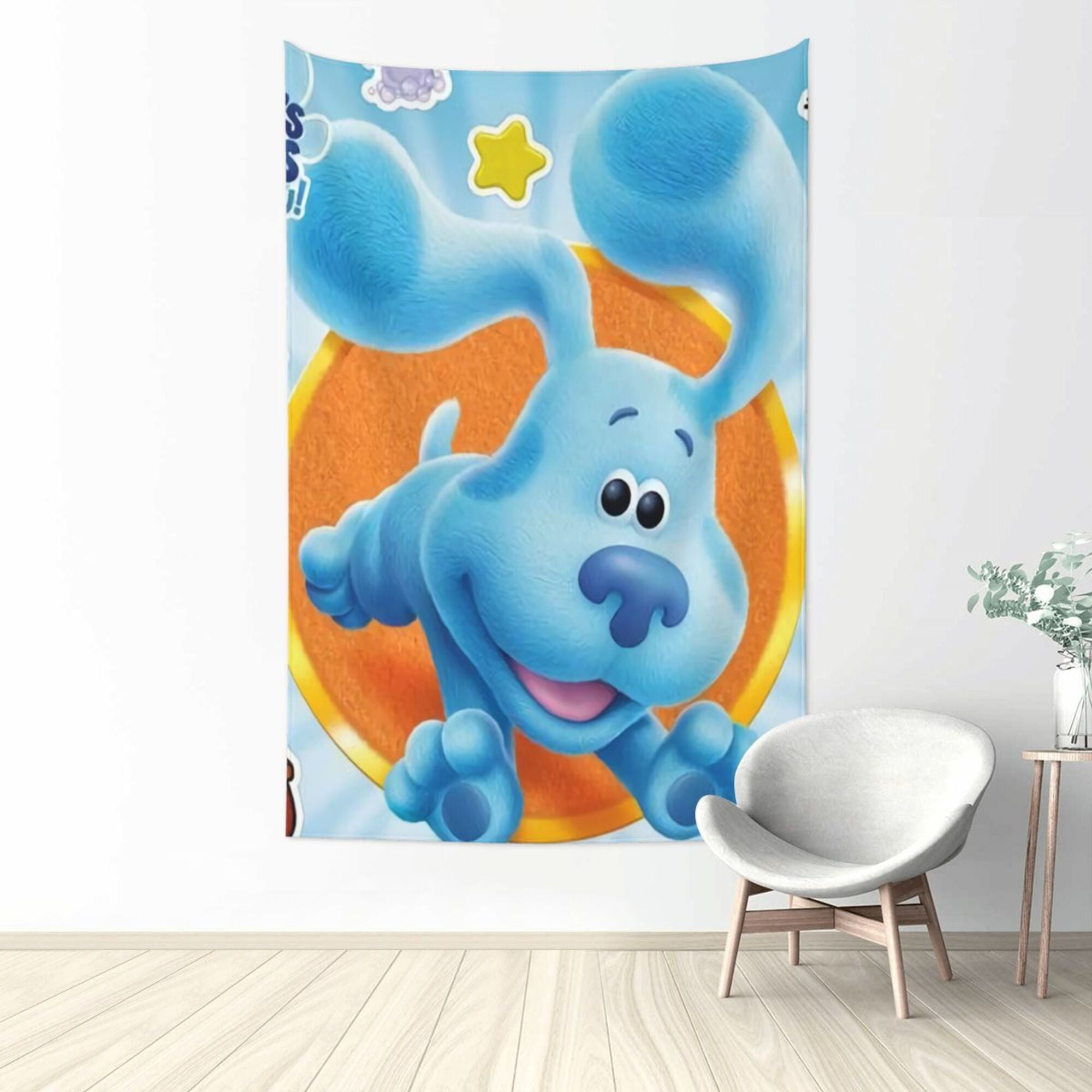 Blue'S Clues Tapestry Poster Home Decor Tapestries Aesthetic Wall ...
