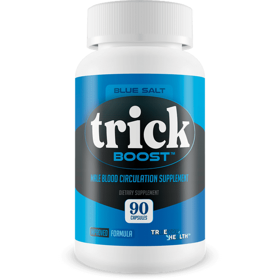 Blue Salt Trick Boost - Our Best Blood Flow Supplement - Poor Circulation Support - Better Blood Flow Care - Blood Circulation Titan Boost Dietary Supplement - Advanced Blood Flow 7 Simple Salt Trick