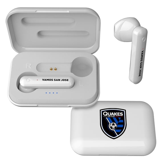 Blue San Jose Earthquakes Insignia Wireless Earbuds