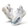 thumbnail image 1 of Blue Sand Beach Sea Shells Walking Shoes for Men Woman Lightweight Tennis Fashion Elastic Sports Shoes Cushion Basketball Shoes, 1 of 7