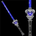 thumbnail image 1 of Blue Sapphire Heart Flashing Wand, 1 of 1