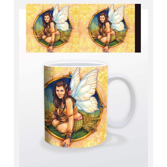 Blue Sapphires Fairy Mug