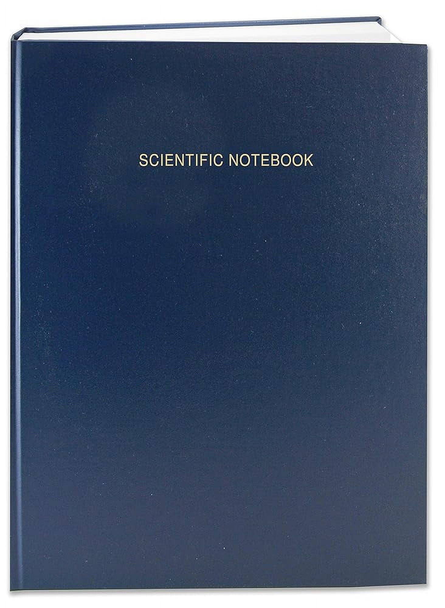 Blue Scientific Notebook/Scientific Lab Notebook 168 Pages (.25