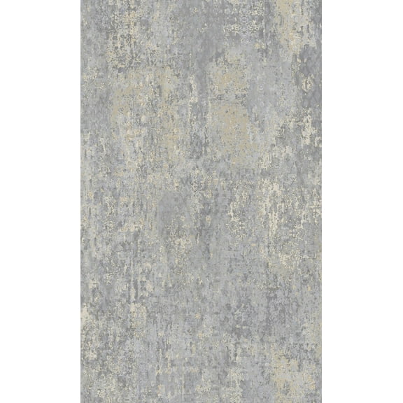 Blue Scratched Concrete Textured Wallpaper