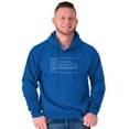 thumbnail image 1 of Blue Screen of Death Virus Techie Unisex Plus Size Hoodie Brisco Brands 5X, 1 of 6