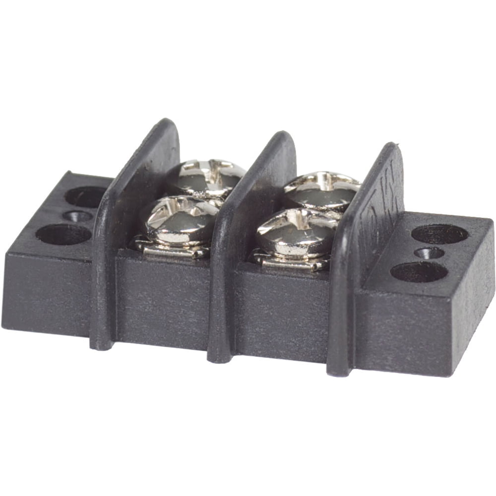 Blue Sea Systems Boat/RV 2402 Wire Cable Terminal Block 20 AMP 2 Gang