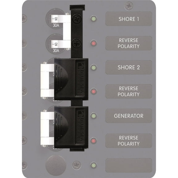 Blue Sea - 4126B-BSS Lockout Slide 3 pos 2 pole (1EA)