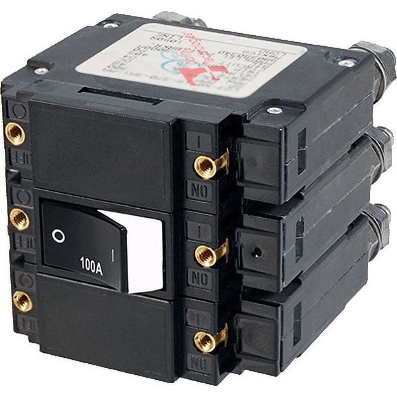 Blue Sea - 7588-BSS Circuit Breaker C3RSD Rocker100A AC (1EA)