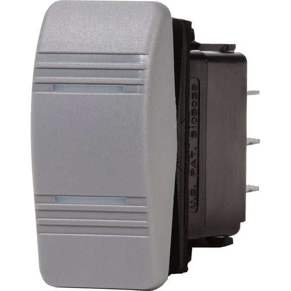 Blue Sea 8220 Water Resistant Contura III Switch - ON-OFF-ON - Grey [8220]