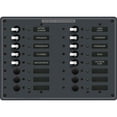 thumbnail image 1 of Blue Sea 8561 AC 16 Position 230v (European) Breaker Panel (White Swit... [8561], 1 of 2