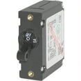thumbnail image 1 of Blue Sea  AC/DC Single Pole Magnetic World Circuit Breaker - White - 50 Amp, 1 of 1