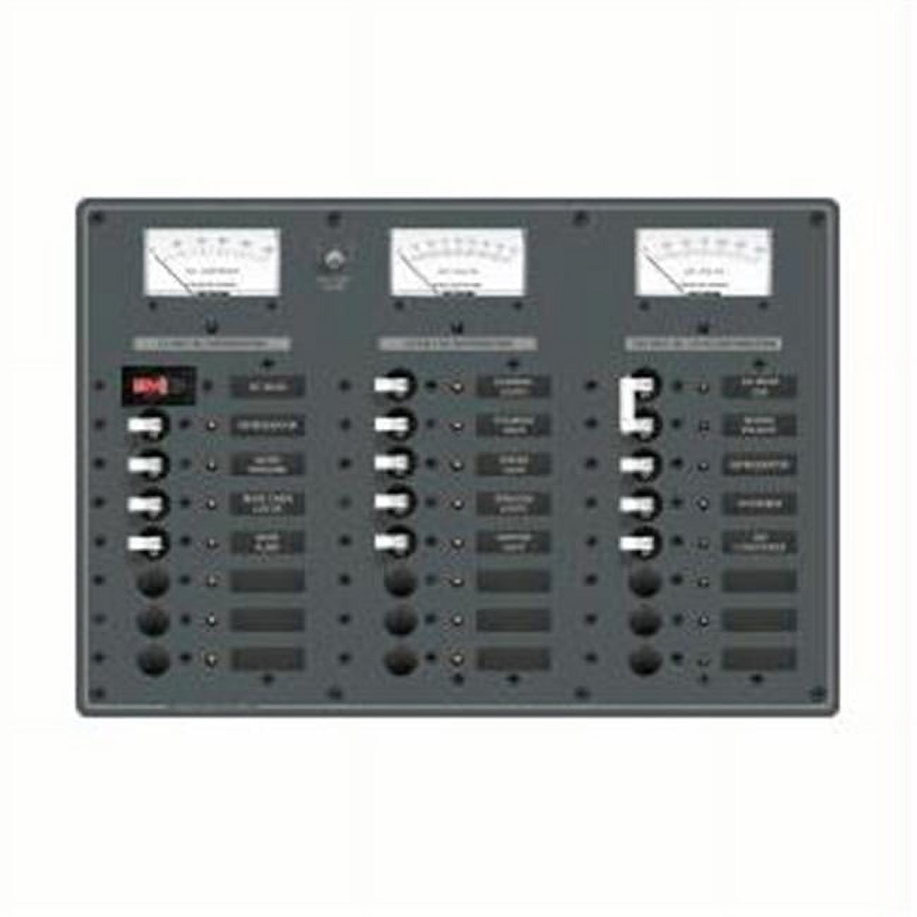 Blue Sea AC Main +6 Positions / DC Main +15 Positions Toggle Circuit