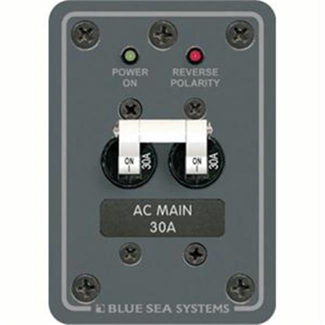 Blue Sea  AC Main Only Toggle Circuit Breaker Panel