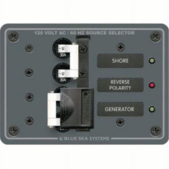 Blue Sea  AC Toggle Source Selector 120v AC 50A