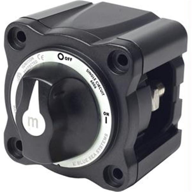 Blue Sea Battery Switch Mini ON/OFF - Black - Walmart.com