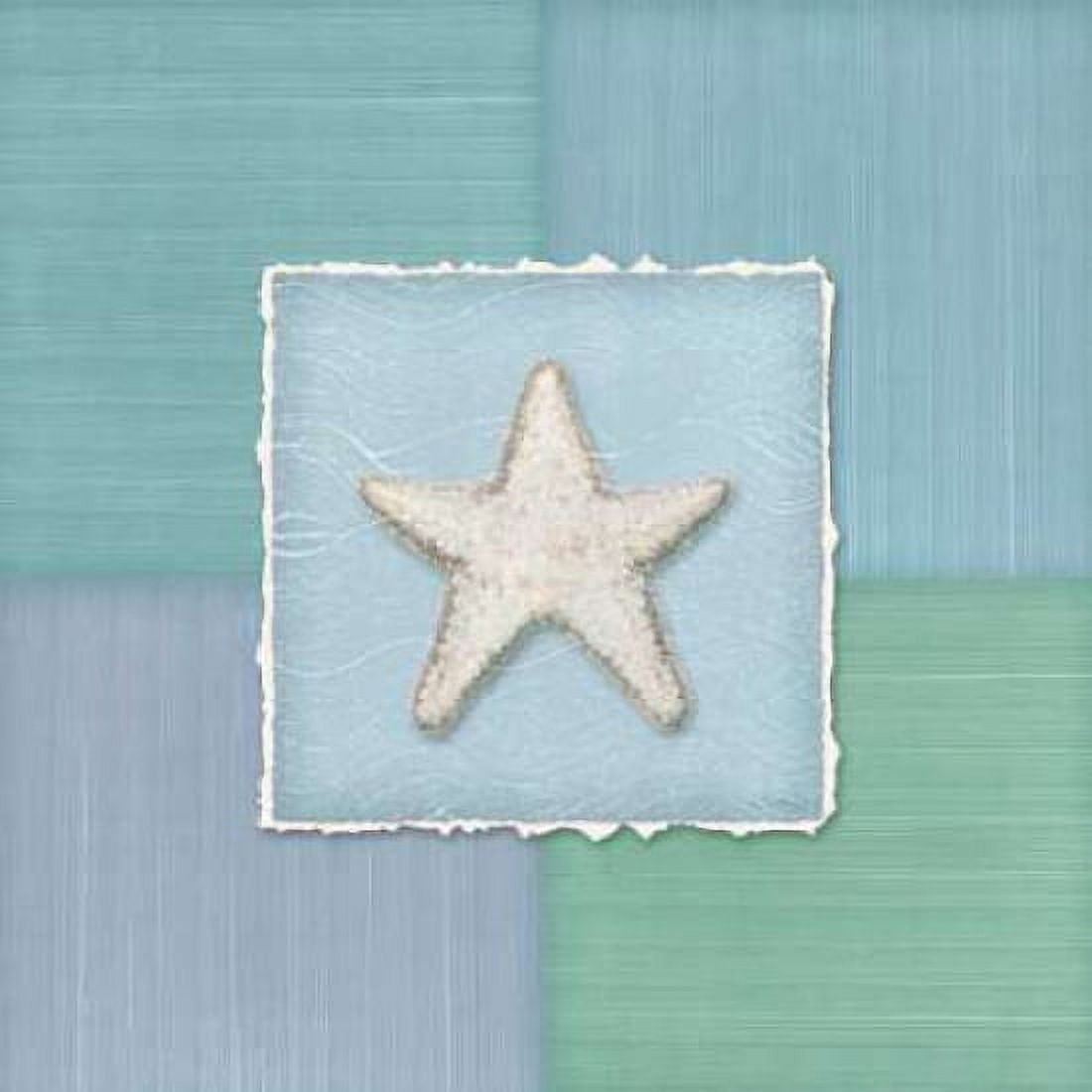 Blue Sea I Canvas Art - Charlene Audrey (24 x 24)