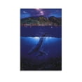 thumbnail image 1 of Blue Sea Lassen Colorful Sea Seascape Whale Poster Posters Art Print Wall Photo Paint Poster Picture Family Decor 12x18inch(30x45cm), 1 of 6