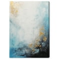 thumbnail image 1 of Blue Sea Of Punta Cana Blue Abstract Canvas Wall Art by Art Remedy, Gallery Wrapped, 16"x24", 1 of 7