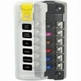 thumbnail image 1 of Blue Sea  ST Blade Fuse Block w/Cover - 6 Circuit Independent w/o Negetive Bus, 1 of 1