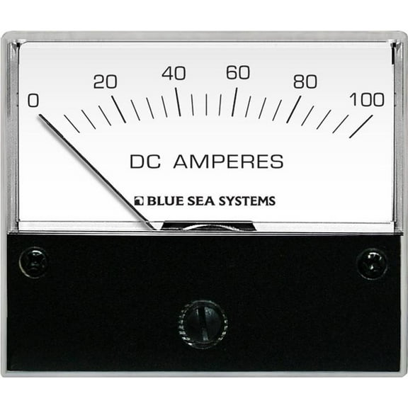 Blue Sea Systems Boat/RV 8017 DC Analog Ammeter 0-100 AMP
