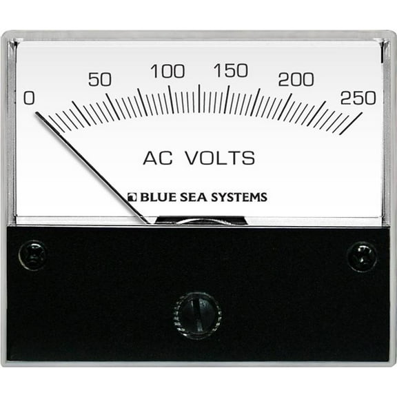 Blue Sea 9354 AC Analog Voltmeter 0-250 Volts AC [9354]