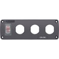 thumbnail image 1 of Blue Sea 4367 Water Resistant USB Accessory Panel - 15A Circuit Breake... [4367], 1 of 2