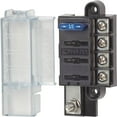 thumbnail image 1 of Blue Sea Systems 5045 ST Blade Fuse Block Compact 4 Circuit with Cover, 1 of 3