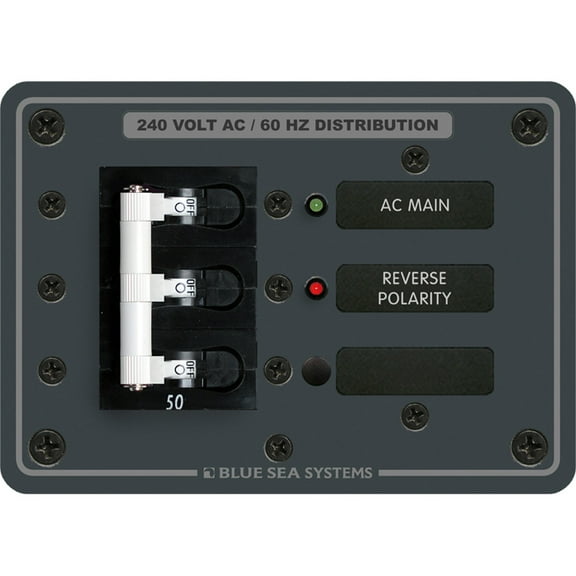 Blue Sea System 7372 120/240V AC Main Only