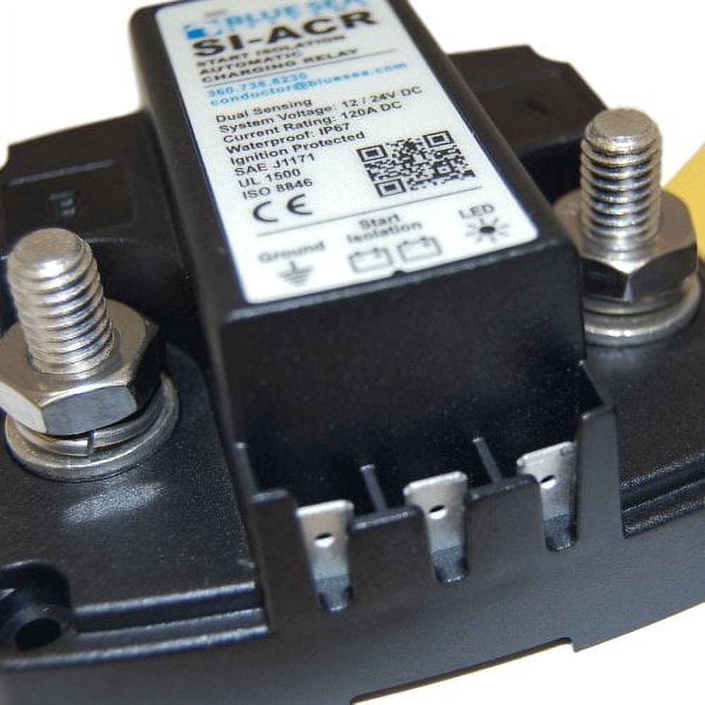 Blue Sea Systems 7610 SIACR Automatc Charging Relay 12/24V DC