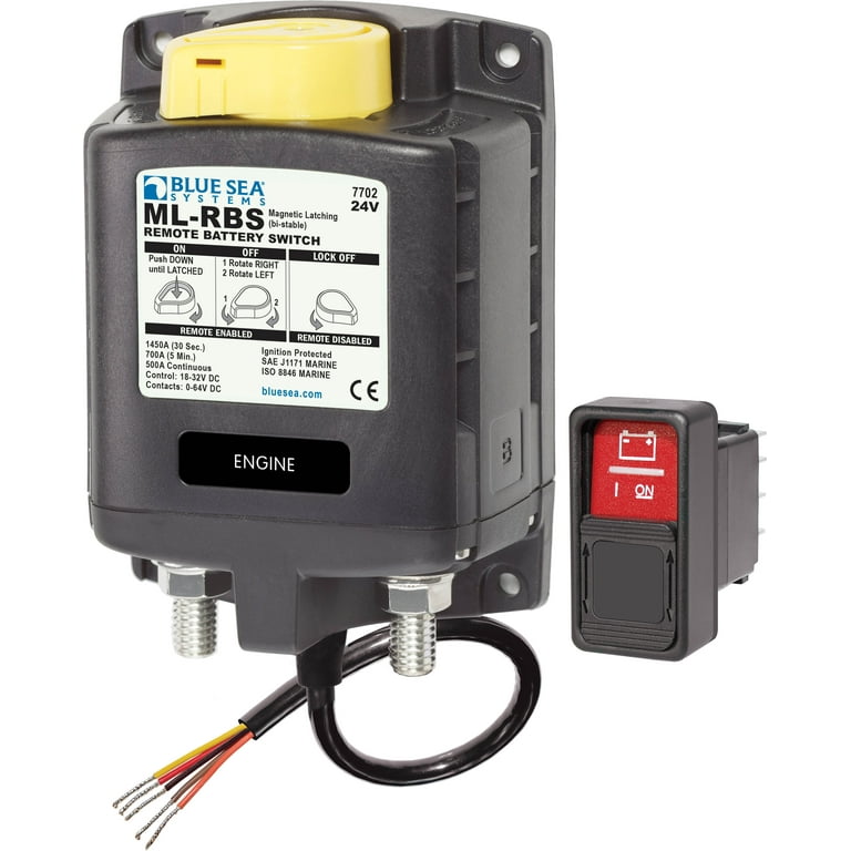 Keep It Clean Remote Manual Heavy Duty Battery Kill Switch (500 amp) Keep It Clean Remote Manual Heavy Duty Battery Kill Switch (500 amp)