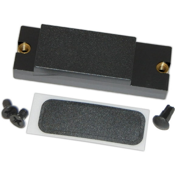 4" Black Functional Blue Sea 8089 Plug Panel Kit C-Series