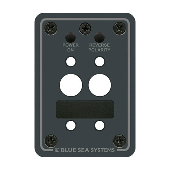 Blue Sea Systems 8173 A-Series Double Blank Mounting Panel