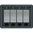 thumbnail image 1 of Blue Sea Systems 8666 Contura 4 Bilge Pump Control Panel, 1 of 8