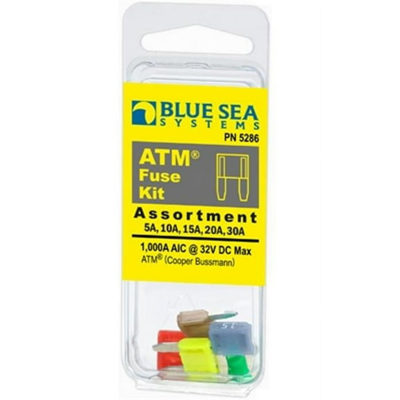 Blue Sea Systems  ATM Fuse Kit - 5 Piece