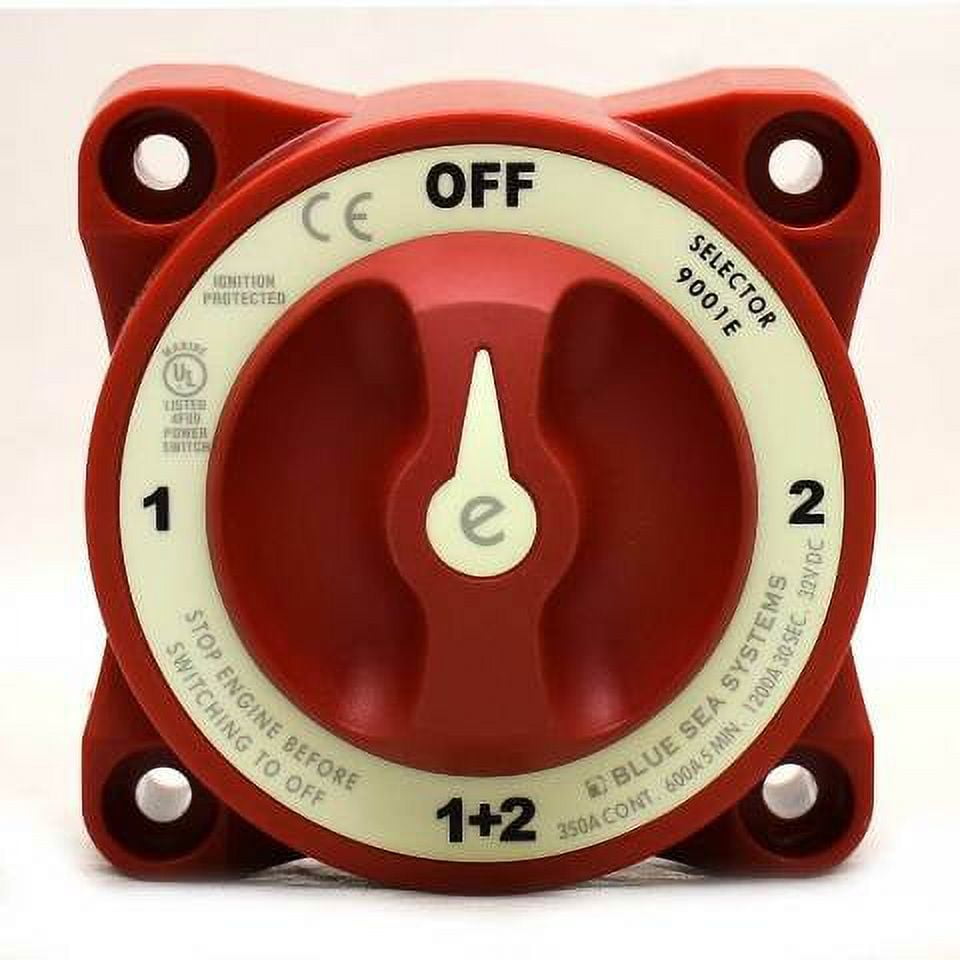 Blue Sea Systems Boat Battery Selector Switch 9001eb 